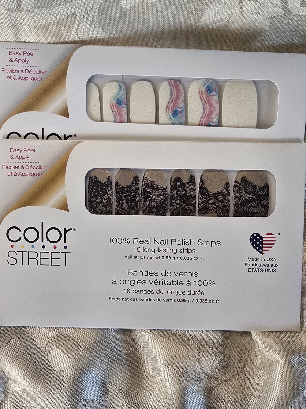 Color Street Nail Polish Strips - Endless Summer & Lacey Business